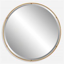 Uttermost 09832 - Uttermost Canillo Round Mirror, Gold