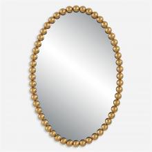 Uttermost 09875 - Uttermost Serna Oval Mirror, Gold