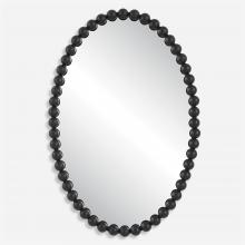 Uttermost 09876 - Uttermost Serna Oval Mirror, Black