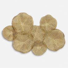 Uttermost 04335 - Uttermost Ripley Metal Wall Decor, Gold