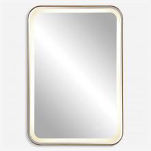 Uttermost 09862 - Uttermost Crofton Lighted Vanity Mirror, Brass