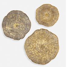 Uttermost 04370 - Uttermost Radiance Metal Wall Decor, S/3