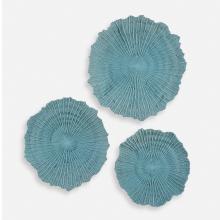 Uttermost 04378 - Uttermost Ocean Gems Wall Decor, Blue, S/3