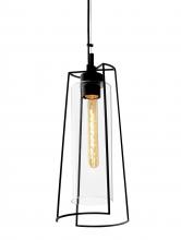 Norwell 1243-MB-CL - Cere Indoor/Outdoor Narrow Pendant Light