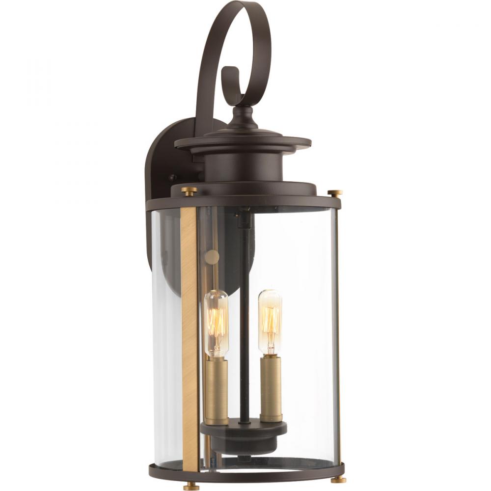 Squire Med Wall Light Antique Bronze