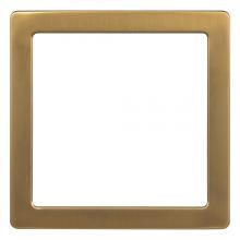 Eglo 204069 - 9" Brushed Gold Square Magnetic Trim For Trago