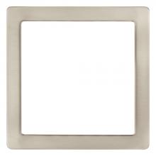 Eglo 204947 - 7"  Matte Nickel Square Magnetic Trim For Trago