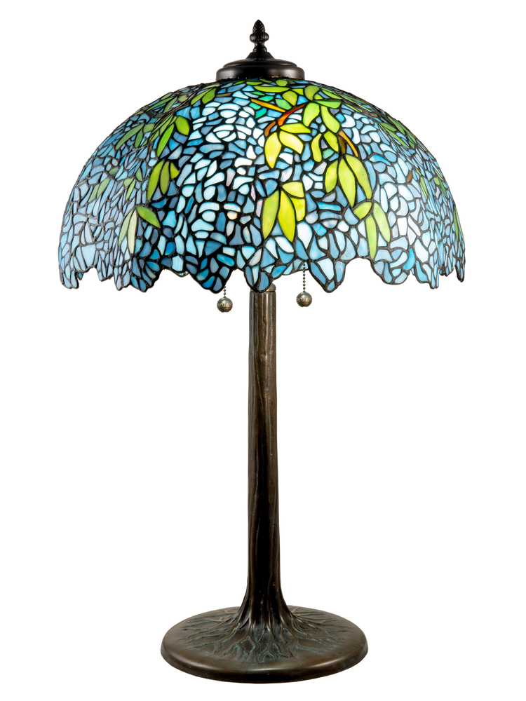 Porto Wisteria Tiffany Table Lamp