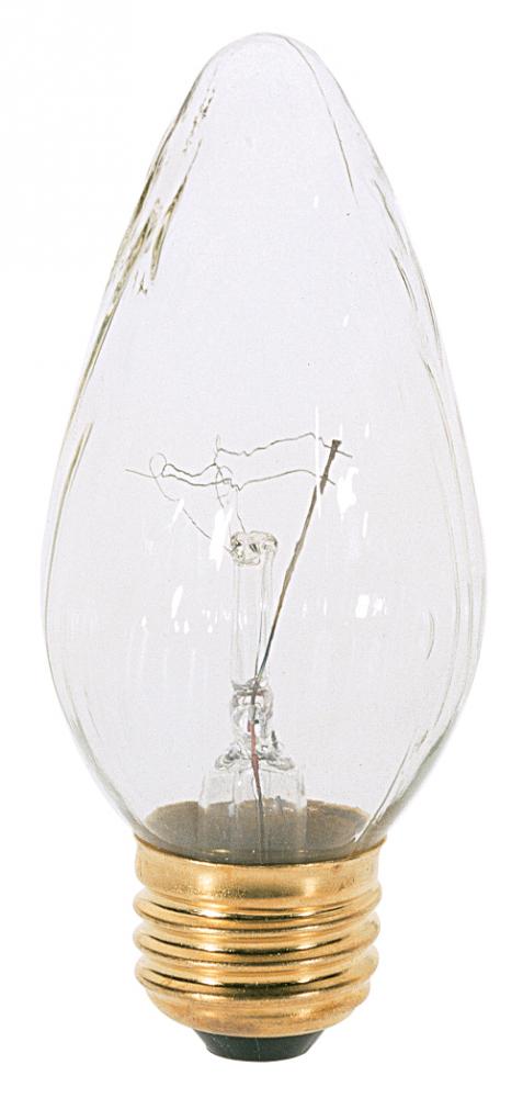 25 Watt F15 Incandescent; Aurora; 1500 Average rated hours; 165 Lumens; Medium base; 120 Volt;