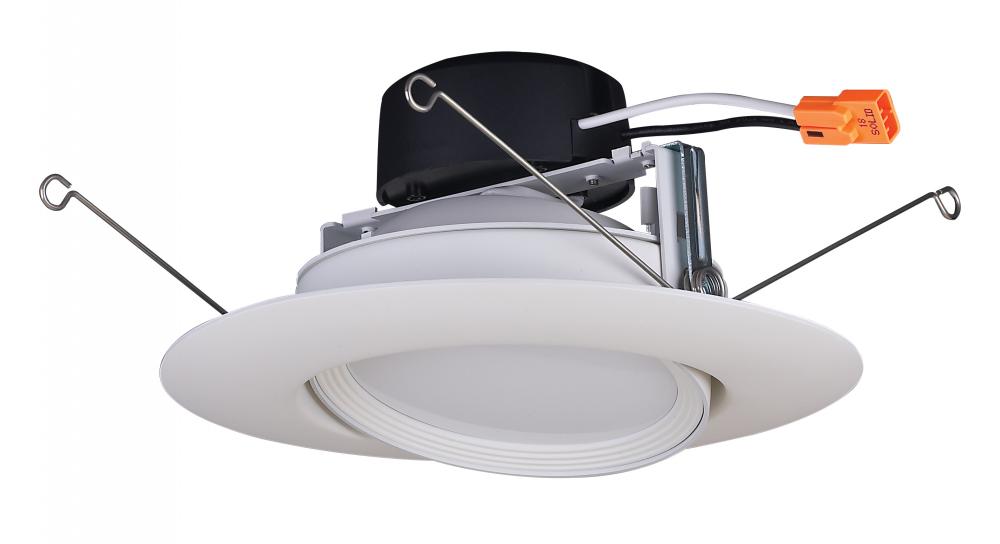 13 watt LED Directional Retrofit Downlight - Gimbaled; 5"-6"; 3000K; 120 volts; Dimmable