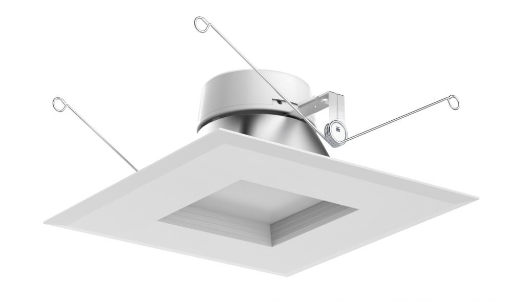 15 watt LED Downlight Retrofit; 5-6 inch square shape; 3000K; 120 volt