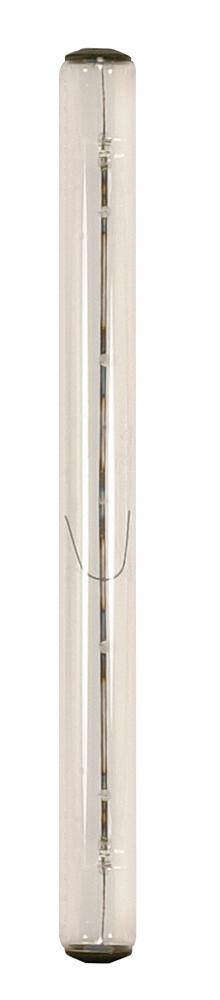 60 Watt T8 Incandescent; Clear; 1500 Average rated hours; 480 Lumens; Disc base; 120 Volt