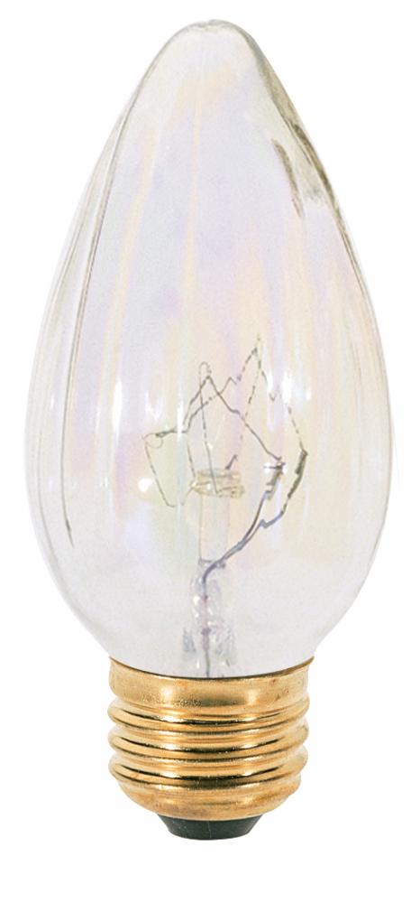 60 Watt F15 Incandescent; Aurora; 1500 Average rated hours; Medium base; 120 Volt