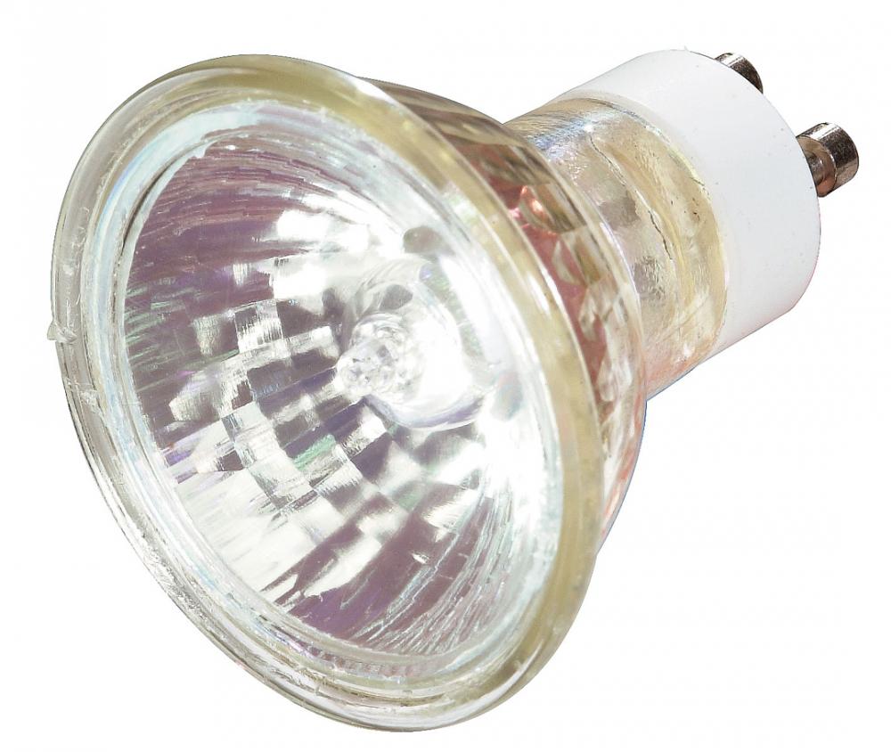 50 Watt; Halogen; MR16; 2000 Average rated hours; 550 Lumens; GU10 base; 120 Volt; Carded