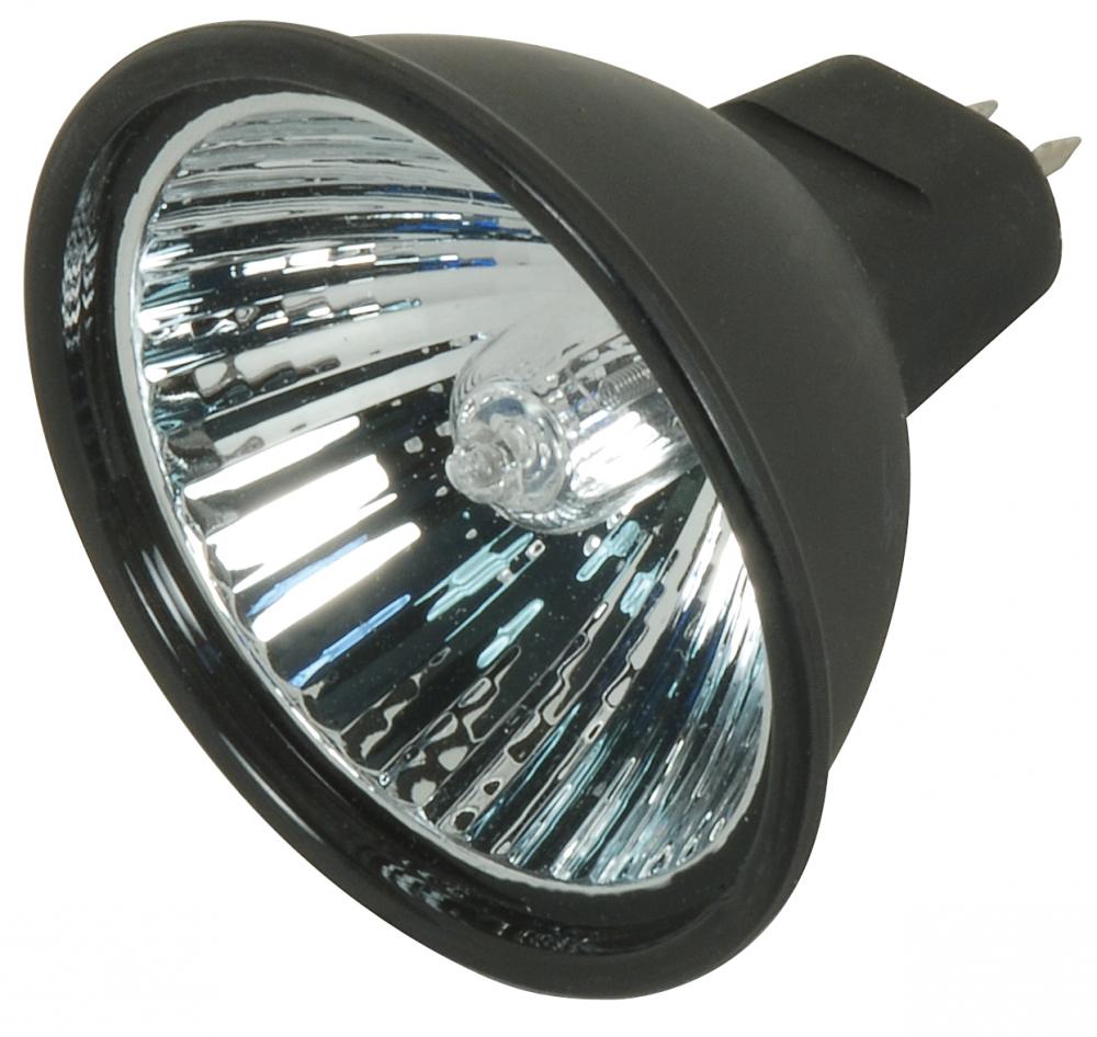 35 Watt; Halogen; MR16; FMW; 3000 Average rated hours; Miniature 2 Pin Round base; 12 Volt