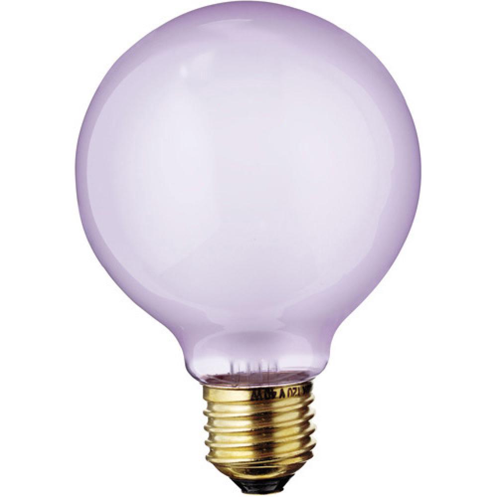 40 Watt G25 Incandescent; Frost Full Spectrum; 5000 Average rated hours; 320 Lumens; Medium base;