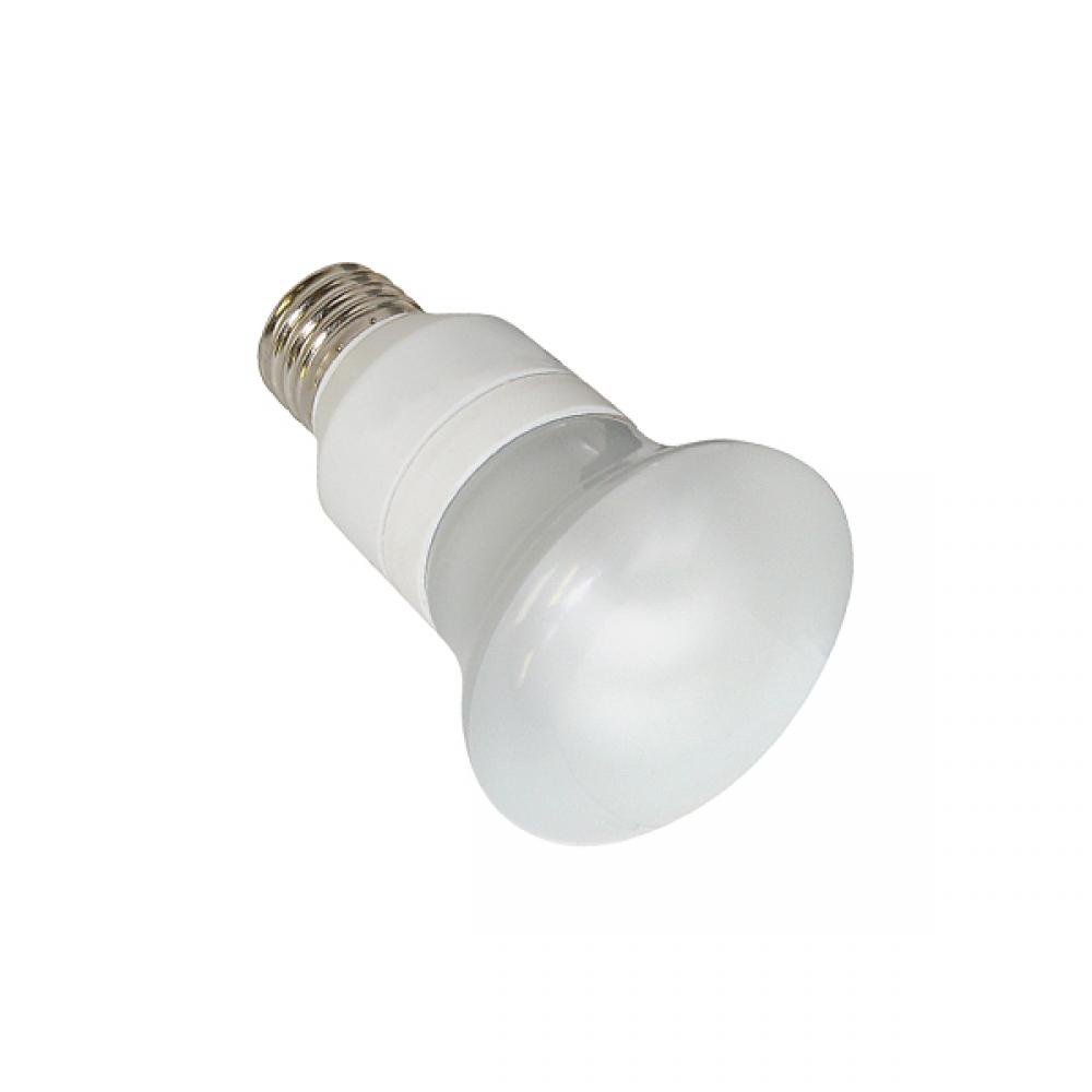 5 Watt; R20 Compact Fluorescent; 2700K; 82 CRI; Medium base; 120 Volt