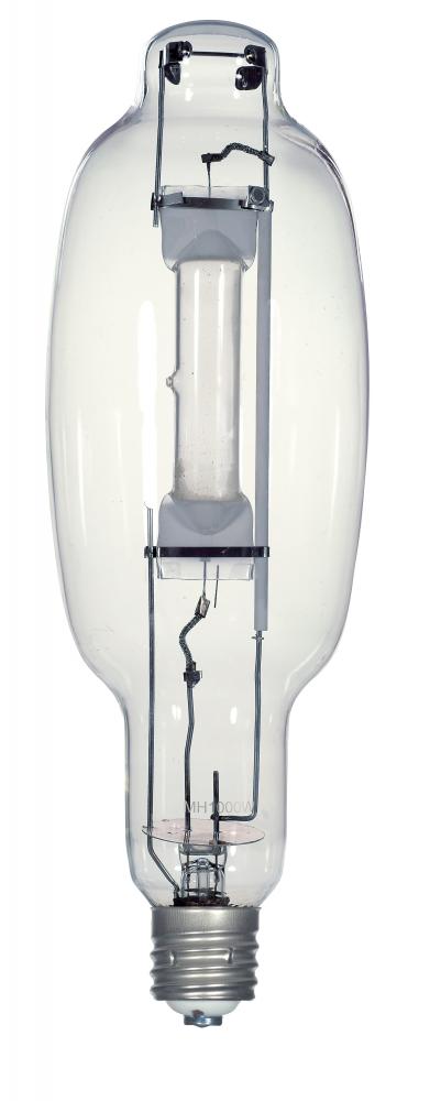 1000 Watt; Metal Halide HID; Mogul base; T120; Clear; 65 CRI; 6500K
