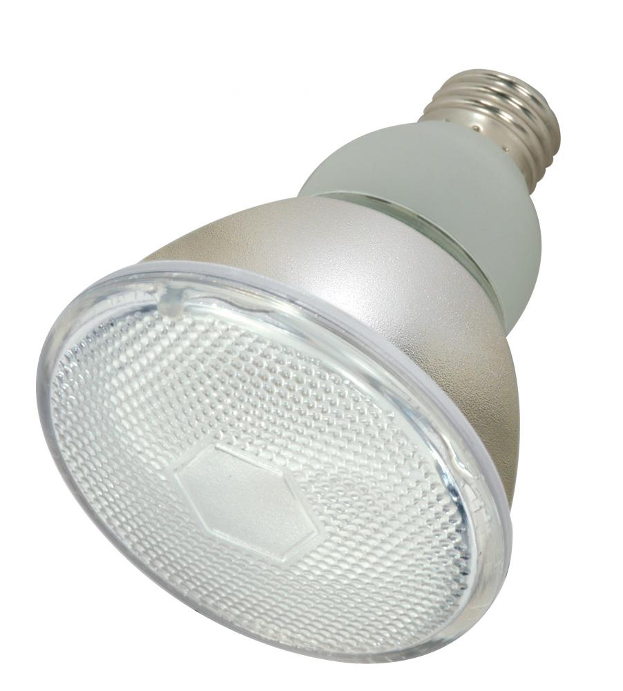 15 Watt; PAR30 Compact Fluorescent; 4100K; 82 CRI; Medium base; 120 Volt