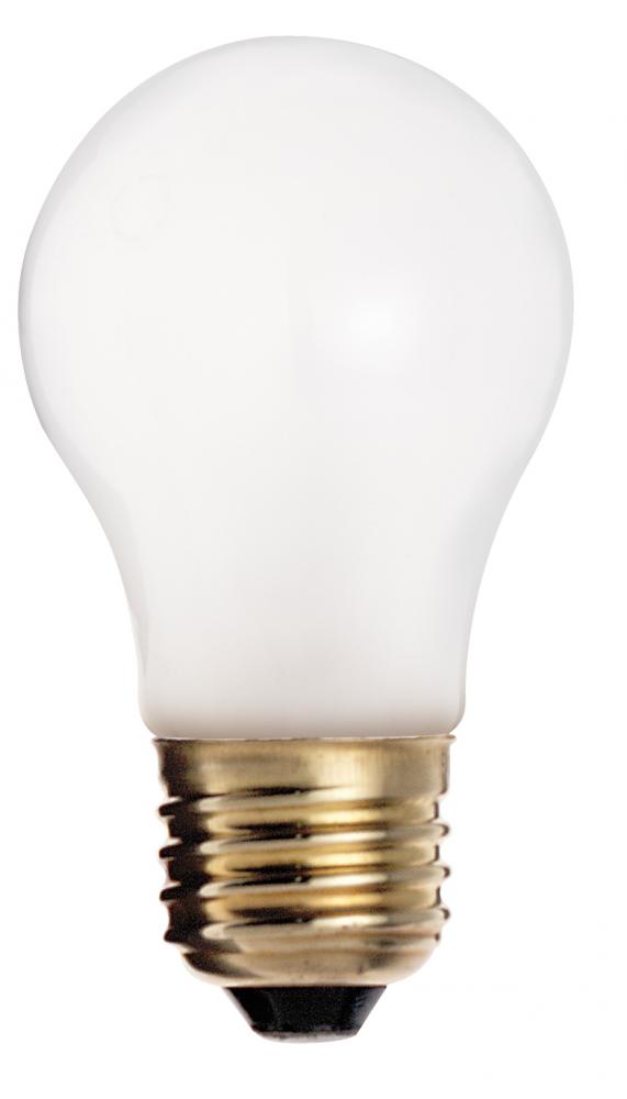 60 Watt A15 Incandescent; Frosted; 2500 Average rated hours; 570 Lumens; Medium base; 130 Volt;