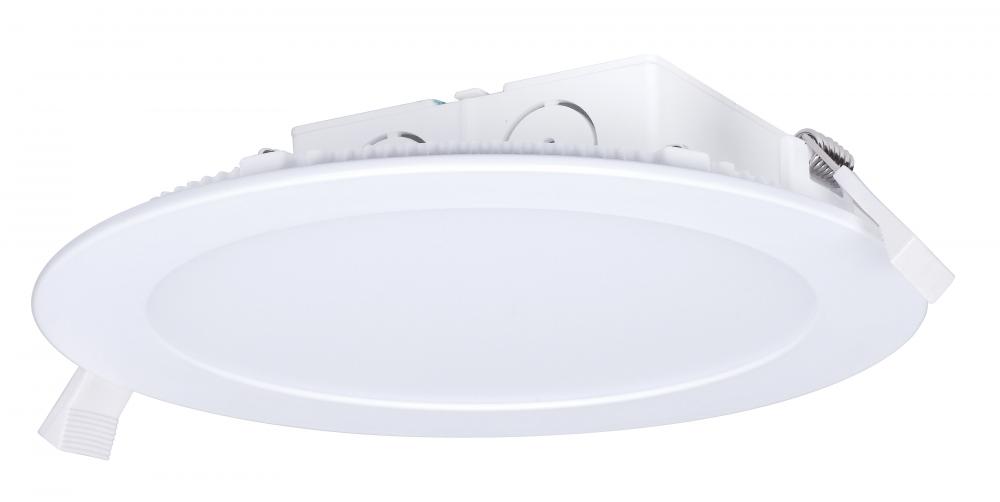 11.6 watt LED Direct Wire Downlight; Edge-lit; 5-6 inch; 4000K; 120 volt; Dimmable