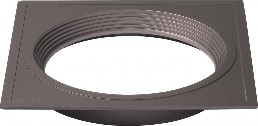Freedom Square 6" Trim Option For 5"/6" Base Unit; Bronze Finish