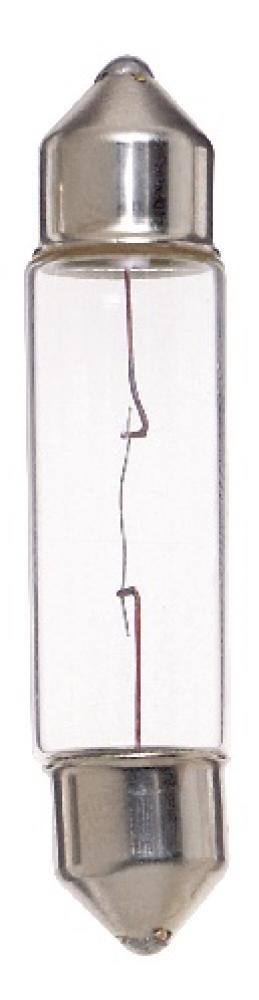 5 Watt miniature; T3 1/4; 200 Average rated hours; Festoon base; 24 Volt