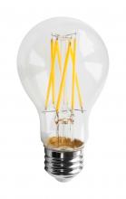 Satco Products Inc. S11357 - 11 Watt; A19 LED; Clear; 2700K; Medium base; 120 Volt