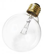 Satco Products Inc. S3652 - 40 Watt G30 Incandescent; Clear; 2500 Average rated hours; 340 Lumens; Medium base; 120 Volt