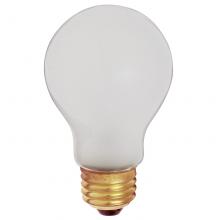 Satco Products Inc. S3931 - 75 Watt A19 Incandescent; Frost; 5000 Average rated hours; 680 Lumens; Medium base; 130 Volt;