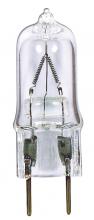 Satco Products Inc. S4611 - 25 Watt; Halogen; T4; Clear; 2000 Average rated hours; 210 Lumens; Bi Pin G8 base; 120 Volt