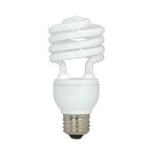 Satco Products Inc. S5521 - 15 Watt; Mini Spiral Compact Fluorescent; 5000K; 82 CRI; Medium base; 120 Volt