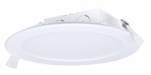 Satco Products Inc. S9063 - 11.6 watt LED Direct Wire Downlight; Edge-lit; 5-6 inch; 4000K; 120 volt; Dimmable