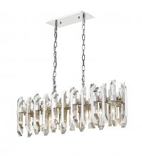 Z-Lite 4006-11L-PN - 11 Light Linear Chandelier