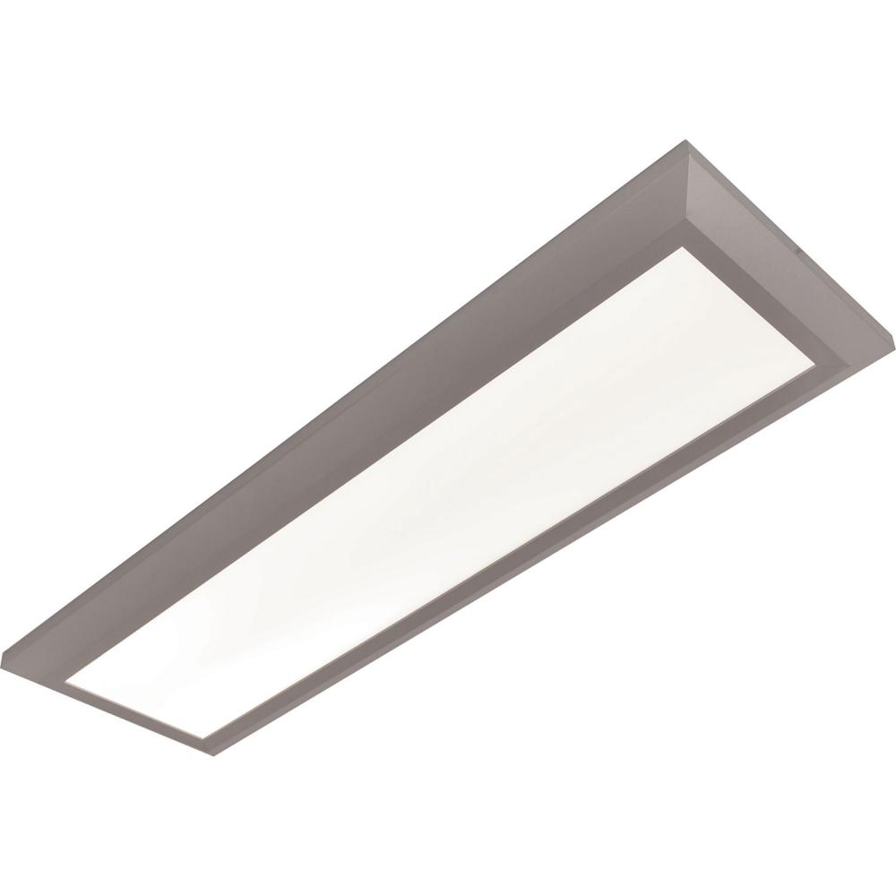 Atlas LED Rectangular Surface Mount - Satin Nickel