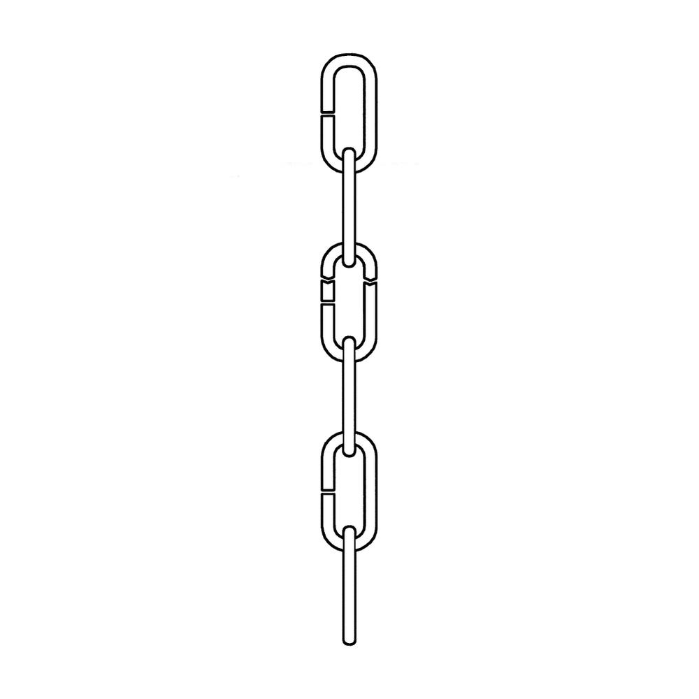 Decorative Chain in Blacksmith Finish