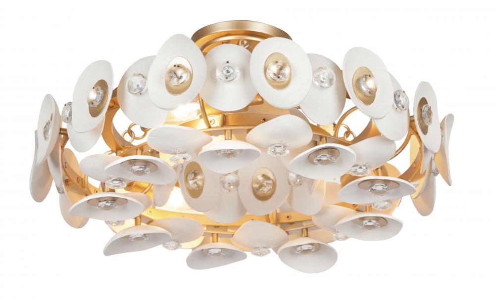 NIU - 3 LIGHTS SEMI FLUSH