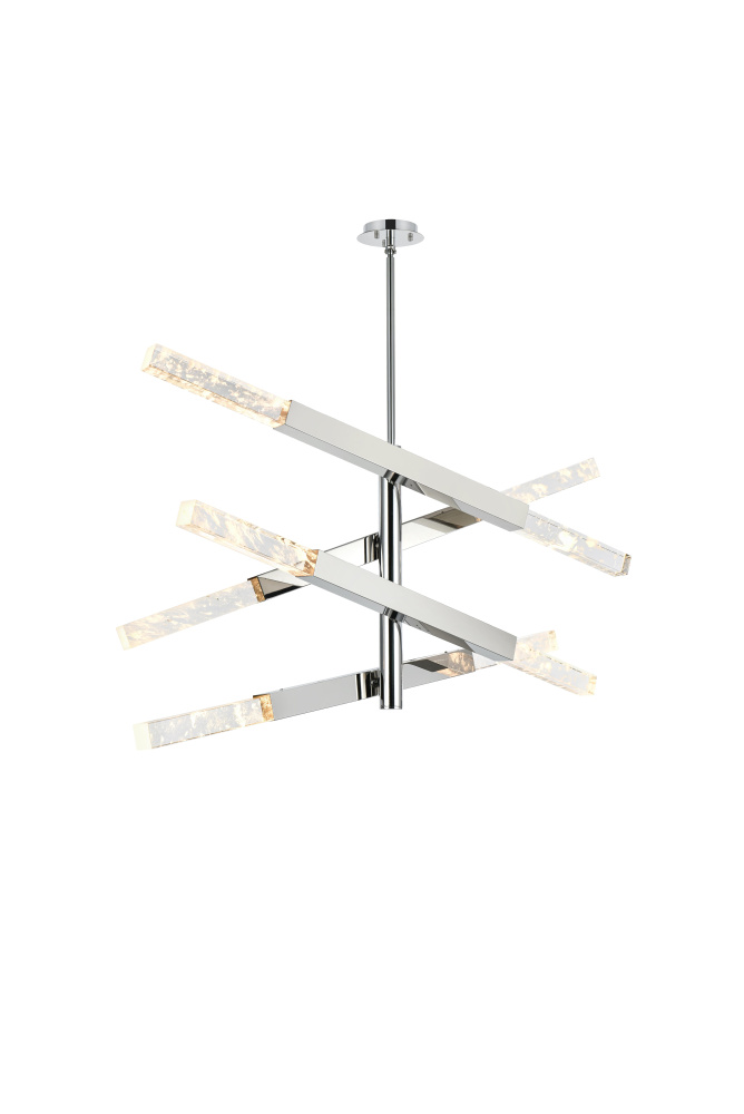 Ari 4-Bar Pendant in Chrome