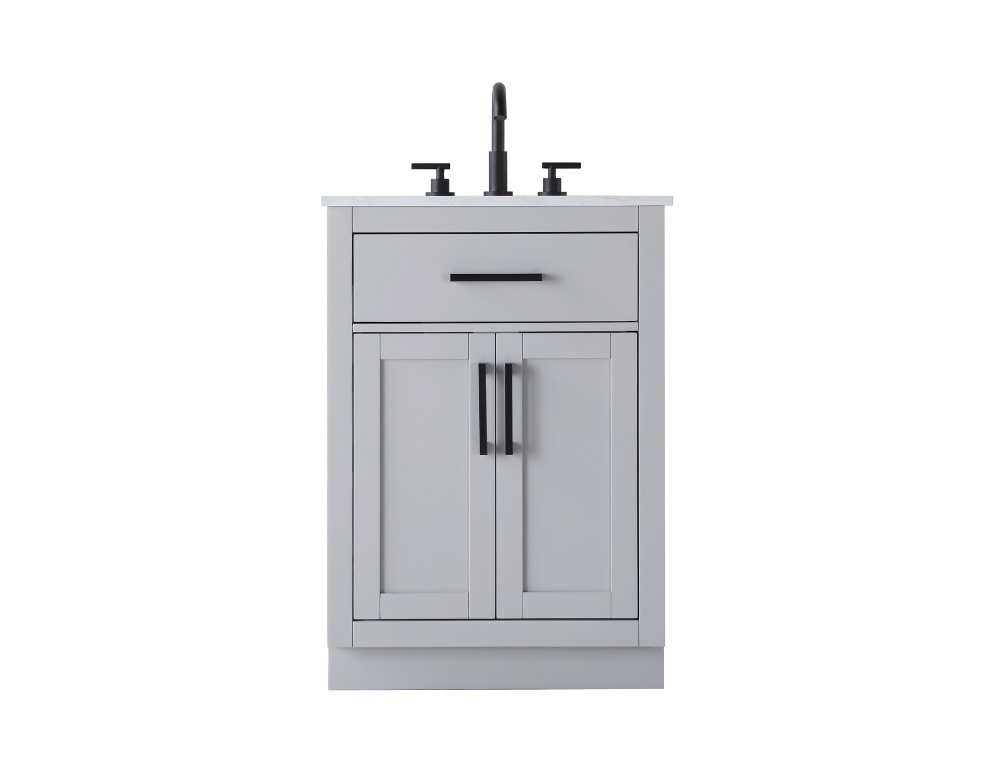 Alden 24 inch Single Bathroom Vanity in Grey