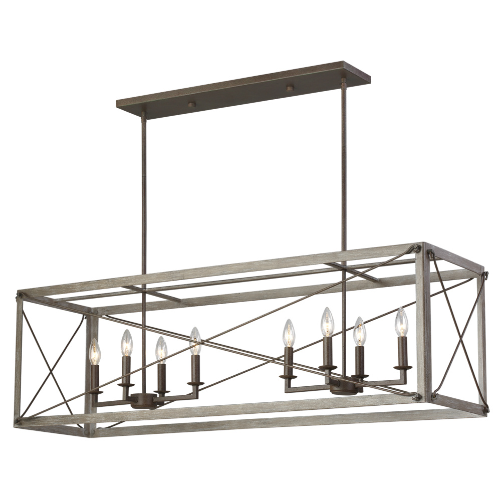 Thornwood Eight Light Island Pendant