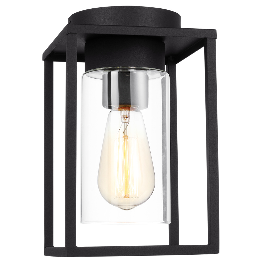 Vado One Light Outdoor Ceiling Flush Mount