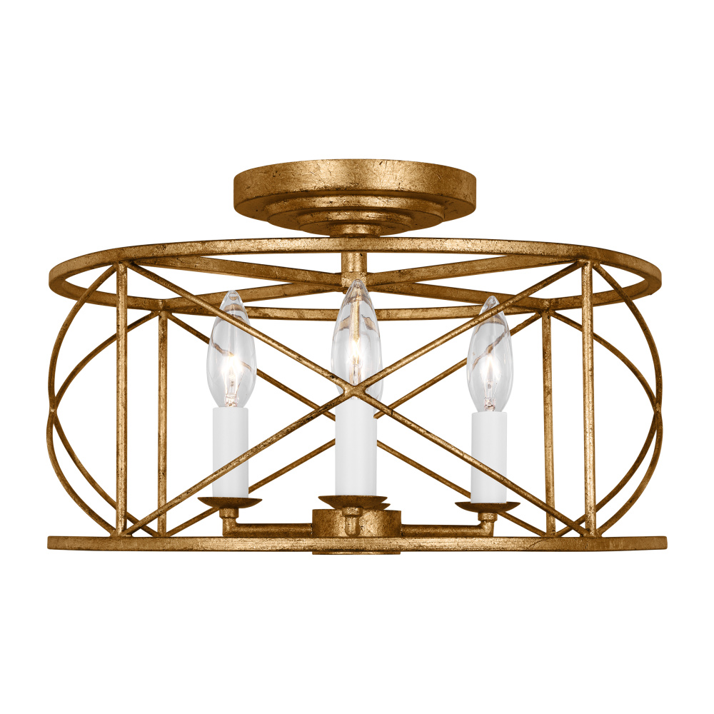 Beatrix Medium Semi-Flush Mount