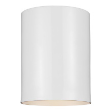 Visual Comfort & Co. Studio Collection 7813801-15 - Outdoor Cylinders One Light Outdoor Ceiling Flush Mount