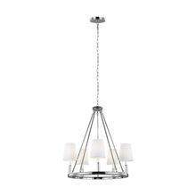 Visual Comfort & Co. Studio Collection F2922/5PN - Medium Chandelier