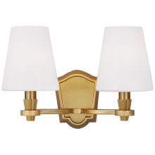 Visual Comfort & Co. Studio Collection AV1002BBS - Paisley Two Light Vanity