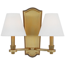 Visual Comfort & Co. Studio Collection AW1112BBS - Paisley Double Sconce