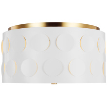 Visual Comfort & Co. Studio Collection KSF1013BBS - Dottie Medium Flush Mount