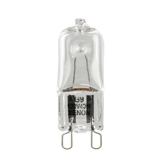 40W Xenon Bi-Pin G9 120V Bulb Clear